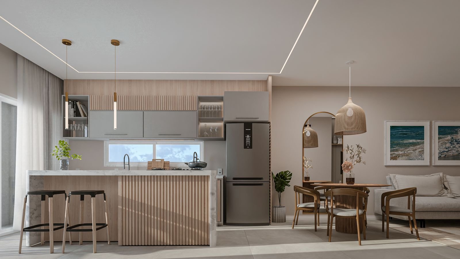 Apartamento no Vista Mar Garden em Navegantes (SC) | DINÂMICA