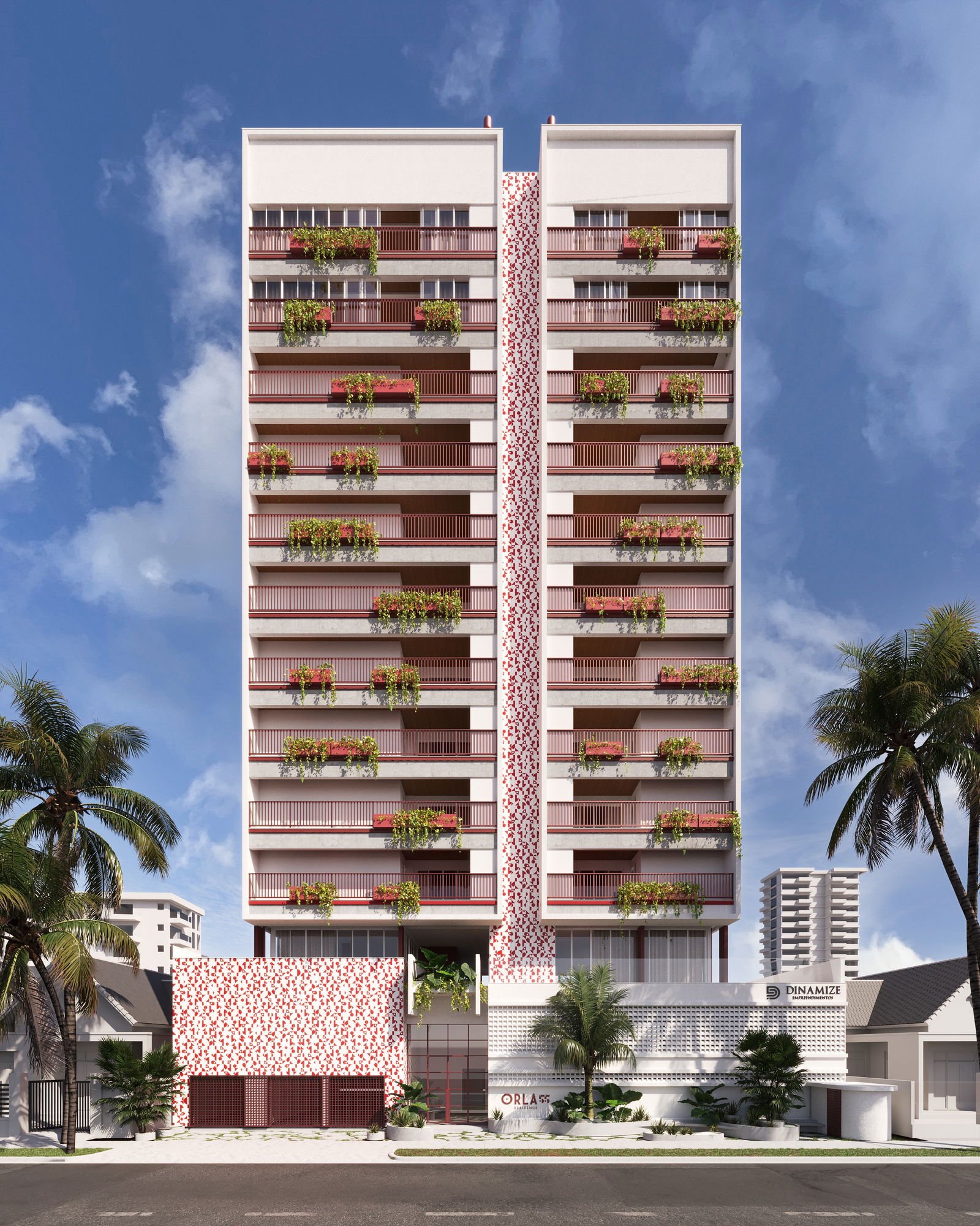 aplat-dinamize-orla-55-fachada-01 Apartamento no Orla 55 Residence em Navegantes (SC) | DINAMIZE