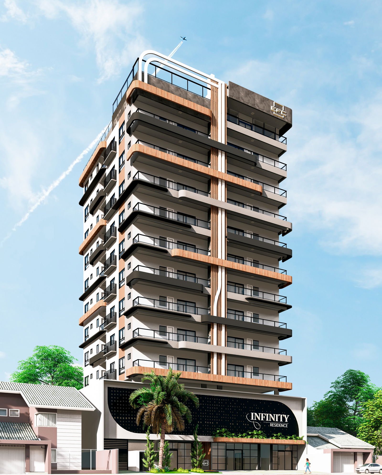 aplat-efc-infinity-fachada-01 Apartamento no Infinity Residence em Navegantes (SC) | EFC