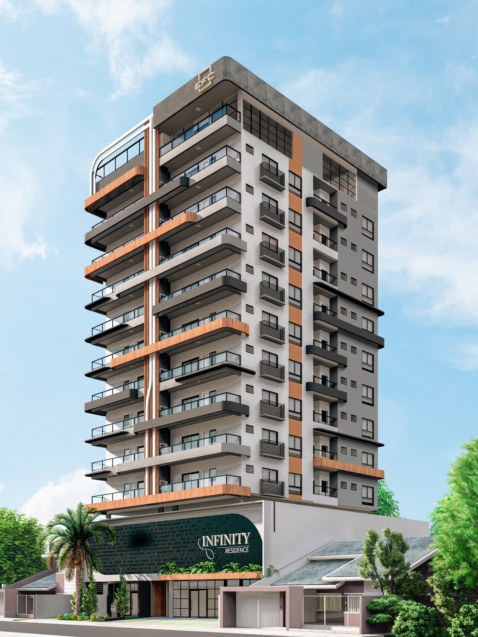 aplat-efc-infinity-fachada-02 Apartamento no Infinity Residence em Navegantes (SC) | EFC