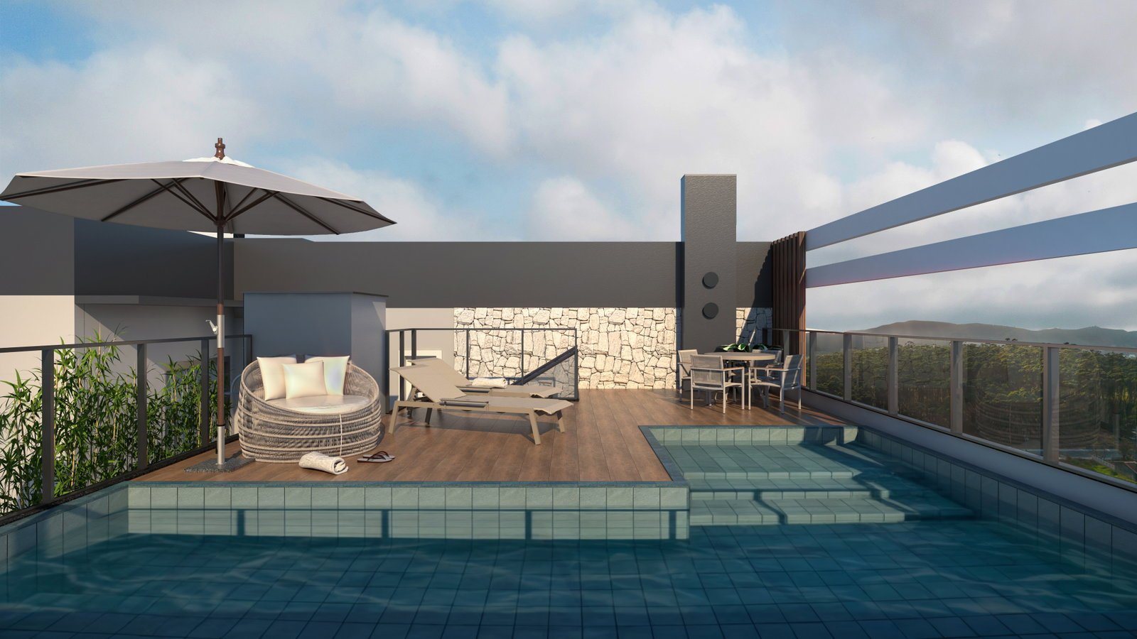 aplat-efc-infinity-piscina-01 Apartamento no Infinity Residence em Navegantes (SC) | EFC