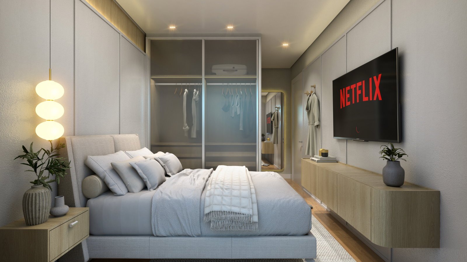 aplat-efc-infinity-quarto-01 Apartamento no Infinity Residence em Navegantes (SC) | EFC