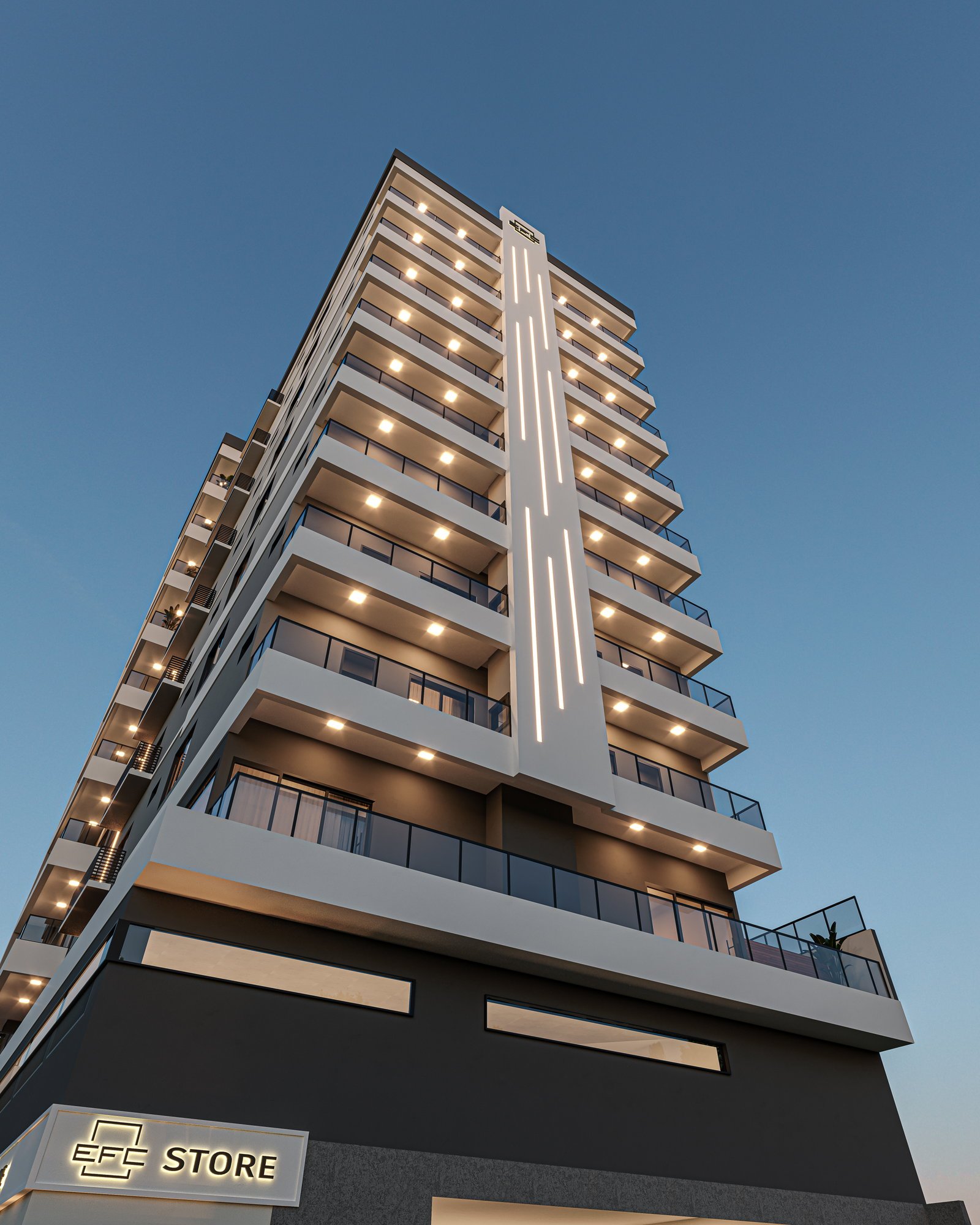 Apartamento no Mont Blanc Residence em Navegantes (SC) | EFC