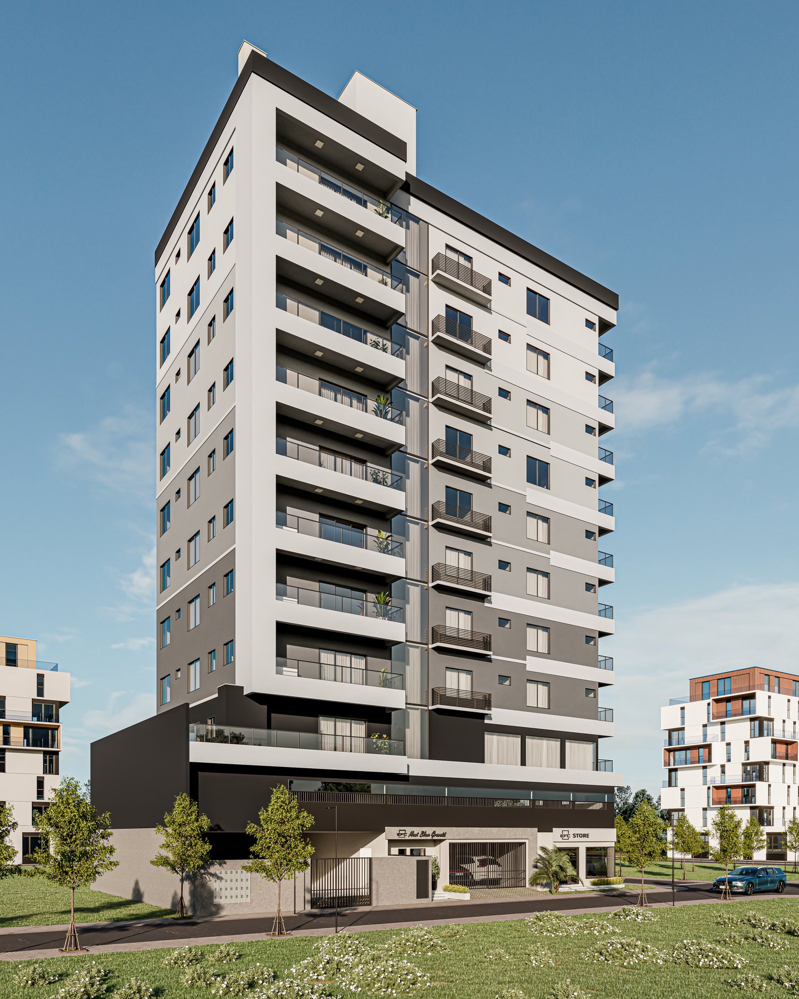 Apartamento no Mont Blanc Residence em Navegantes (SC) | EFC