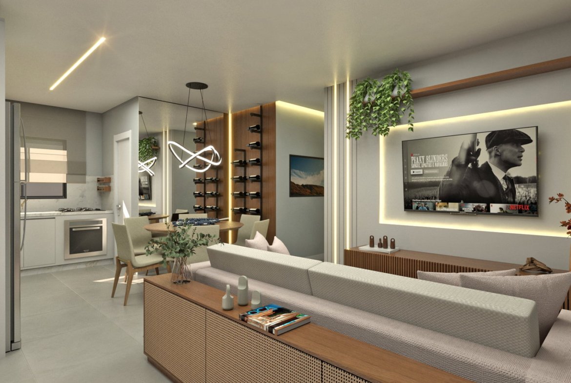 Apartamento no Mont Blanc Residence em Navegantes (SC) | EFC