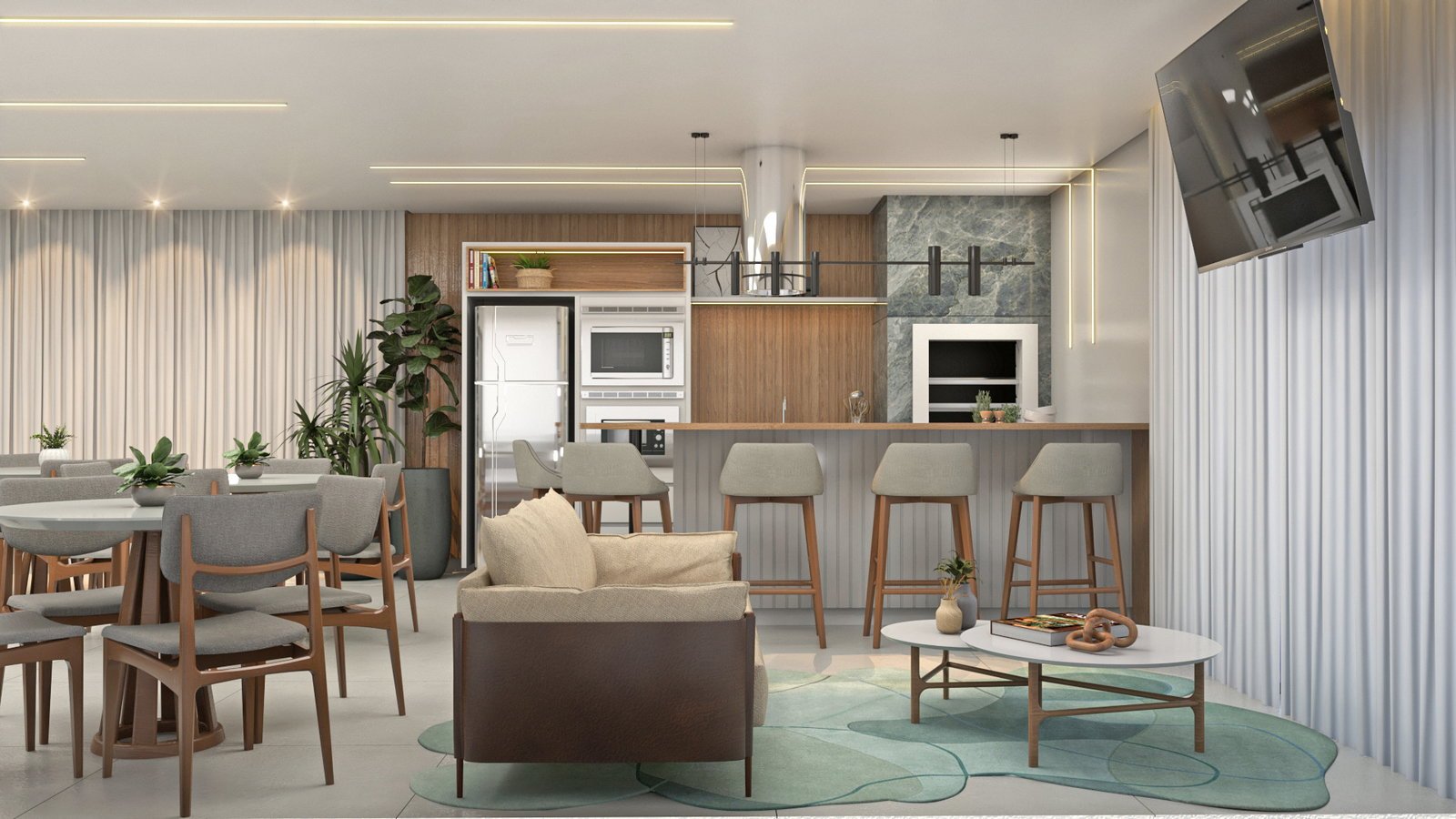 Apartamento no Mont Blanc Residence em Navegantes (SC) | EFC