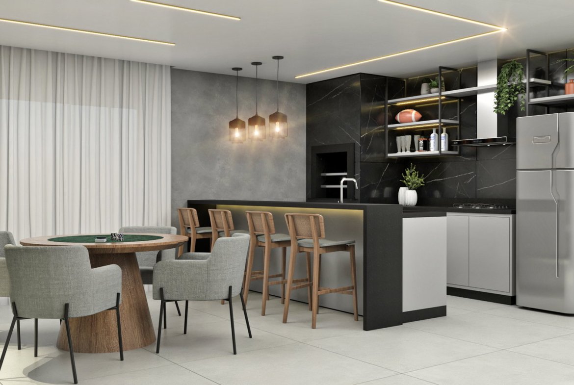 Apartamento no Mont Blanc Residence em Navegantes (SC) | EFC