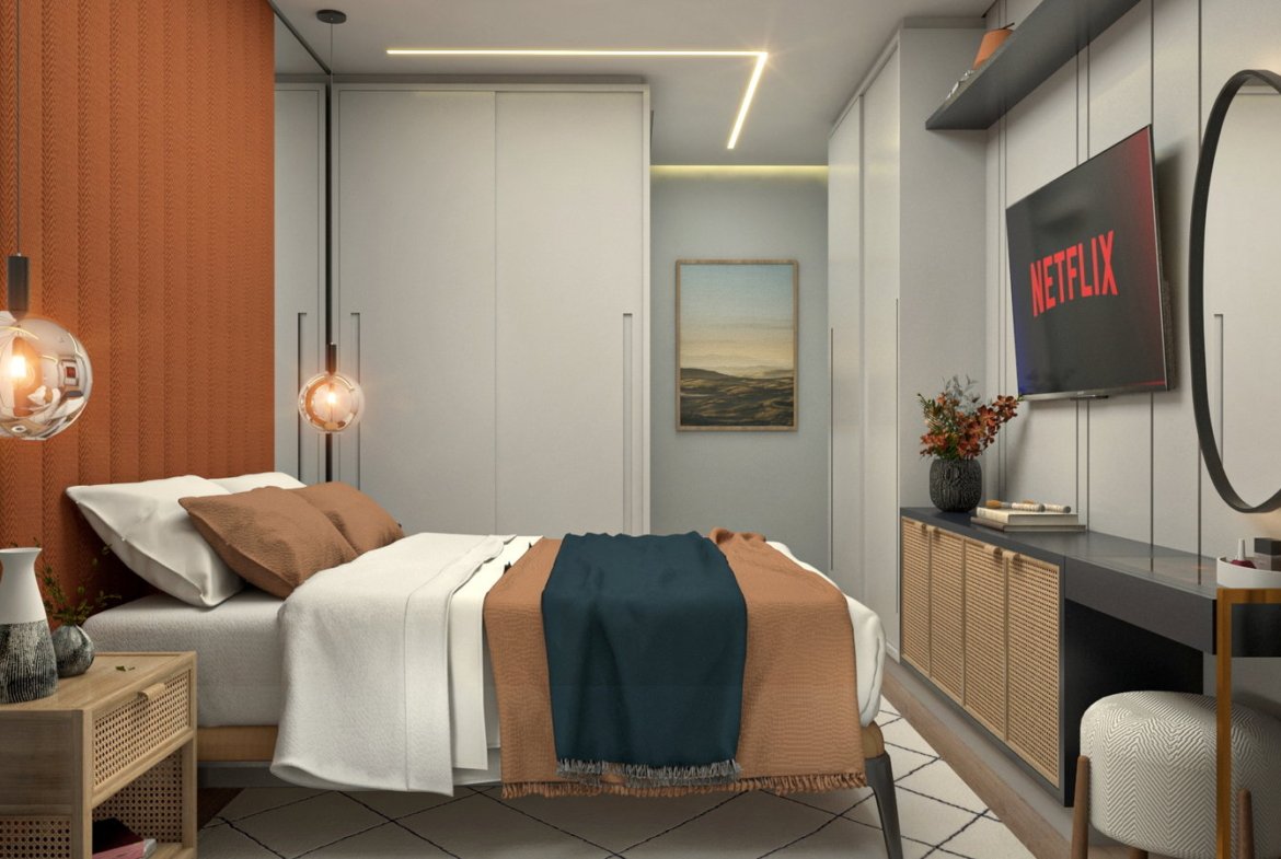 Apartamento no Mont Blanc Residence em Navegantes (SC) | EFC