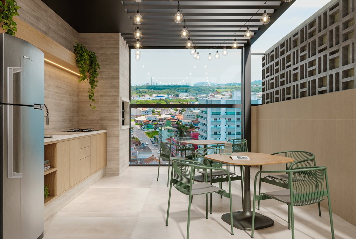 Apartamento no Unique Smart Home em Navegantes (SC) | EFC