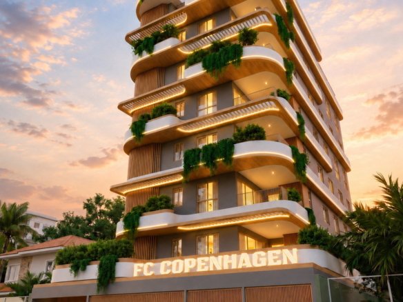 Apartamento no FC Copenhagen em Navegantes (SC) | FC
