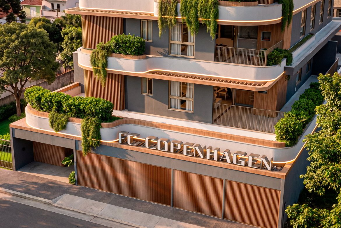 Apartamento no FC Copenhagen em Navegantes (SC) | FC
