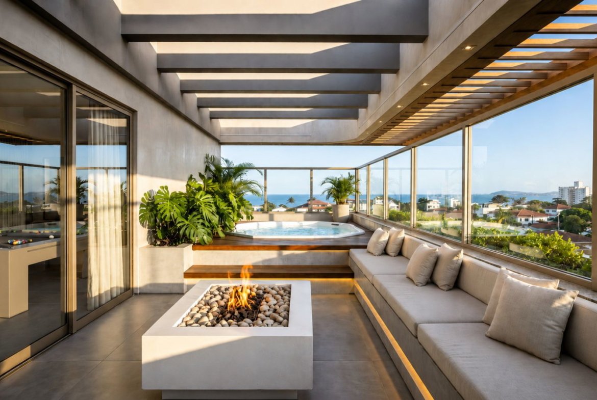 Apartamento no FC Copenhagen em Navegantes (SC) | FC