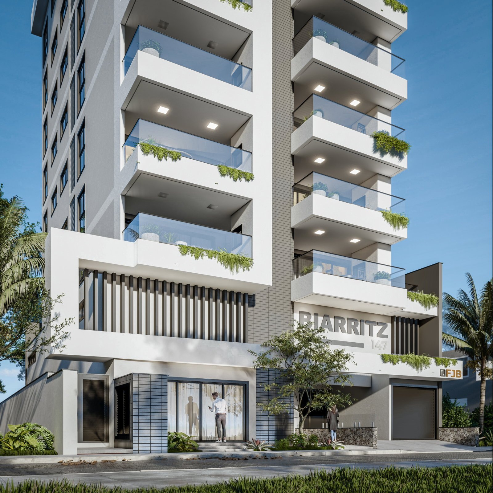 aplat-fjb-biarritz-fachada-01 Apartamento no Biarritz 147 em Navegantes (SC) | FJB