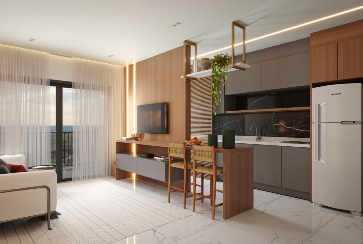 Apartamento no Vicenzza Residence em Navegantes (SC) | FX