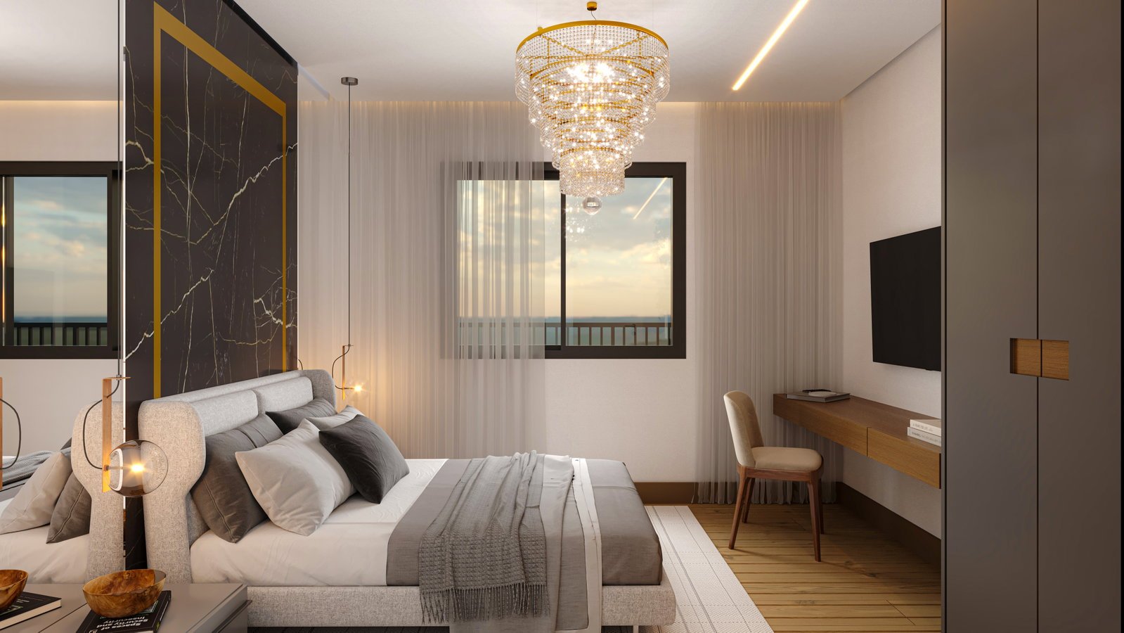 aplat-fx-vicenzza-suite-01 Apartamento no Vicenzza Residence em Navegantes (SC) | FX