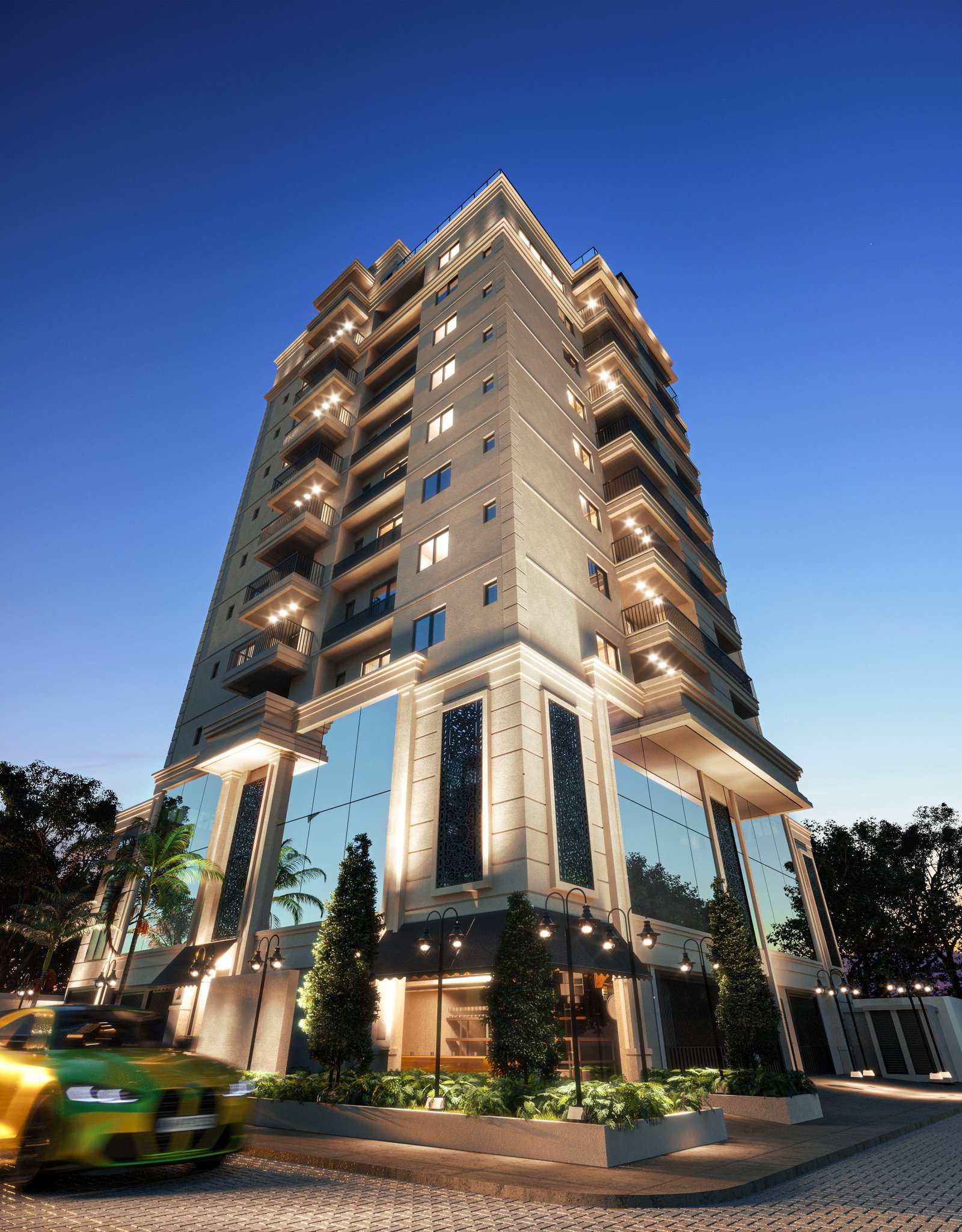 aplat-fx-vivence-fachada-01 Apartamento no Vivence Premium Residence em Navegantes (SC) | FX
