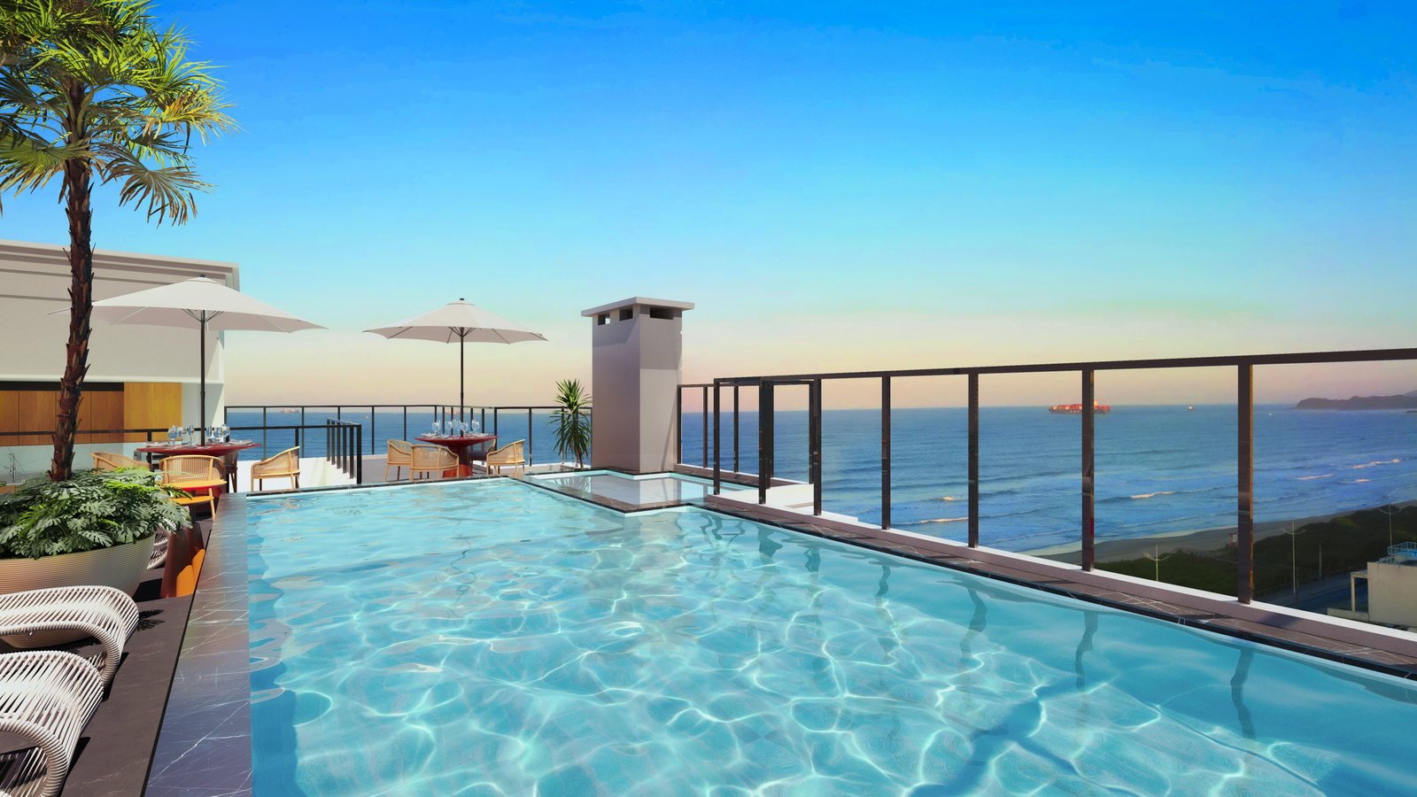 aplat-fx-vivence-piscina-01 Apartamento no Vivence Premium Residence em Navegantes (SC) | FX