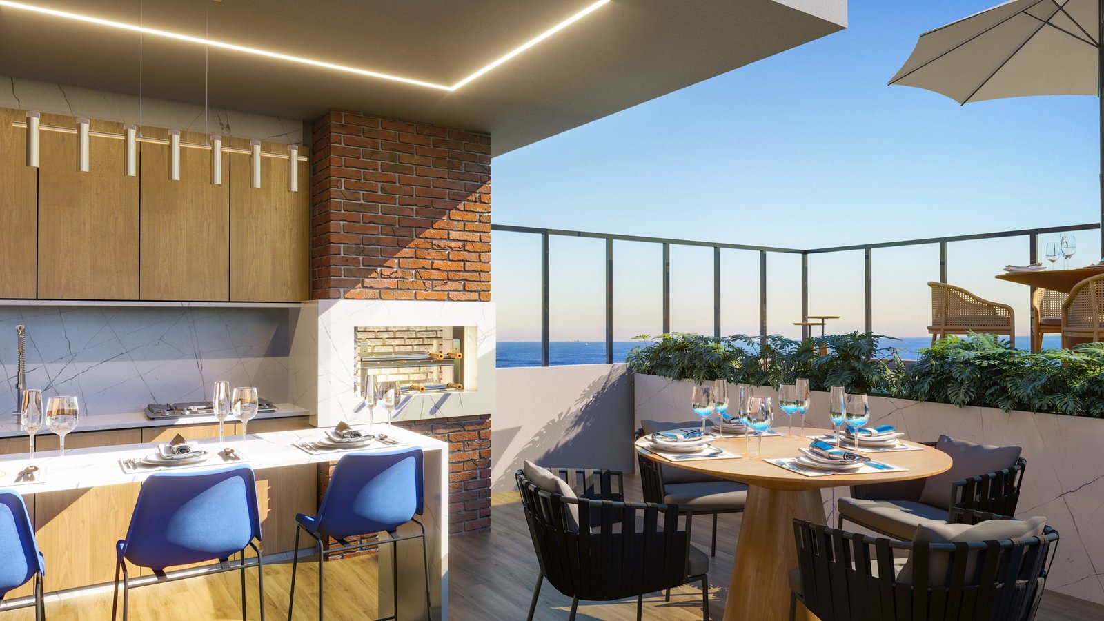 aplat-fx-vivence-sacada-02 Apartamento no Vivence Premium Residence em Navegantes (SC) | FX