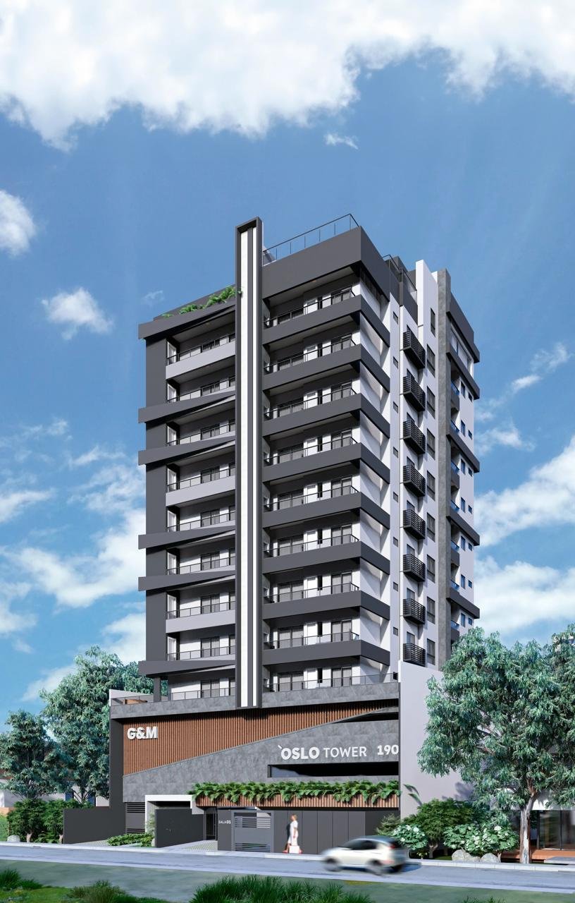 aplat-g-m-oslo-fachada-01 Apartamento no Óslo Tower em Navegantes (SC) | G&M