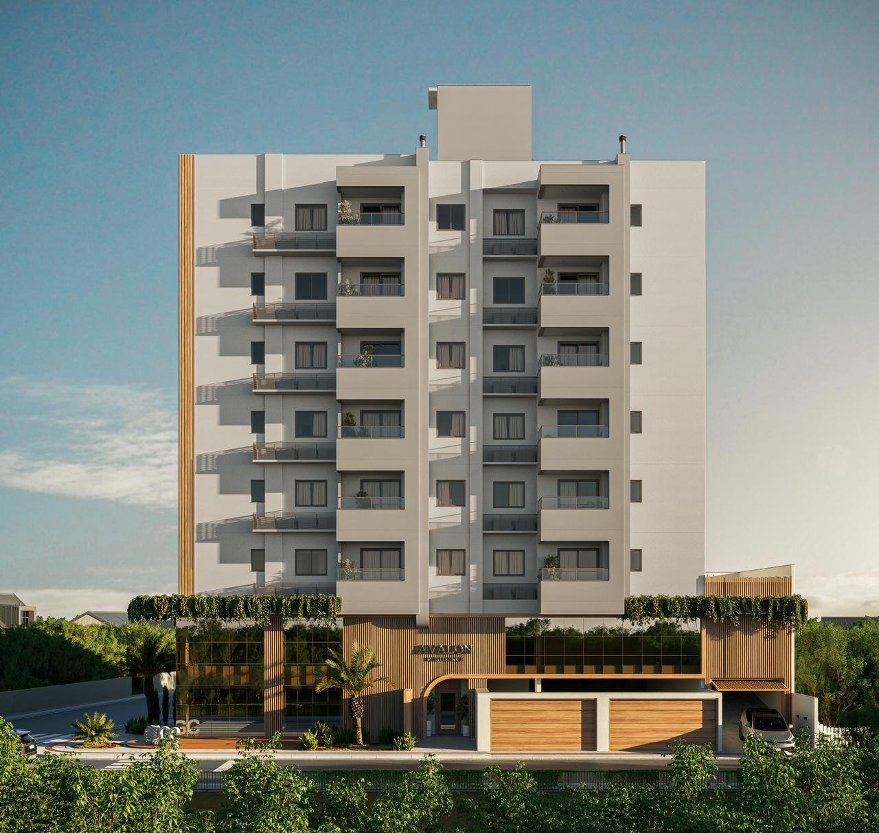 aplat-gc-avalon-fachada-01 Apartamento no Avalon Residence em Navegantes (SC) | GC