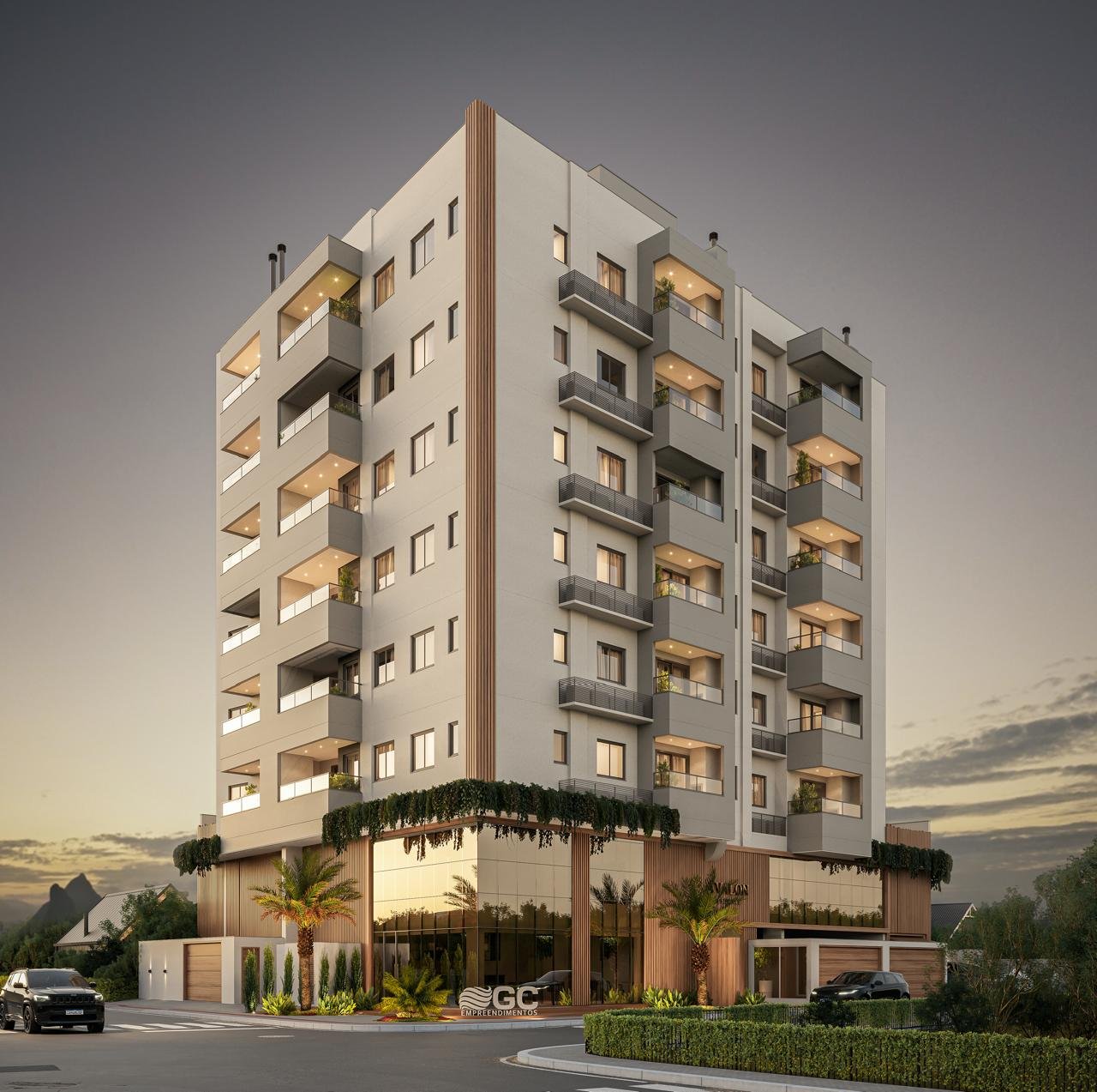 aplat-gc-avalon-fachada-02 Apartamento no Avalon Residence em Navegantes (SC) | GC