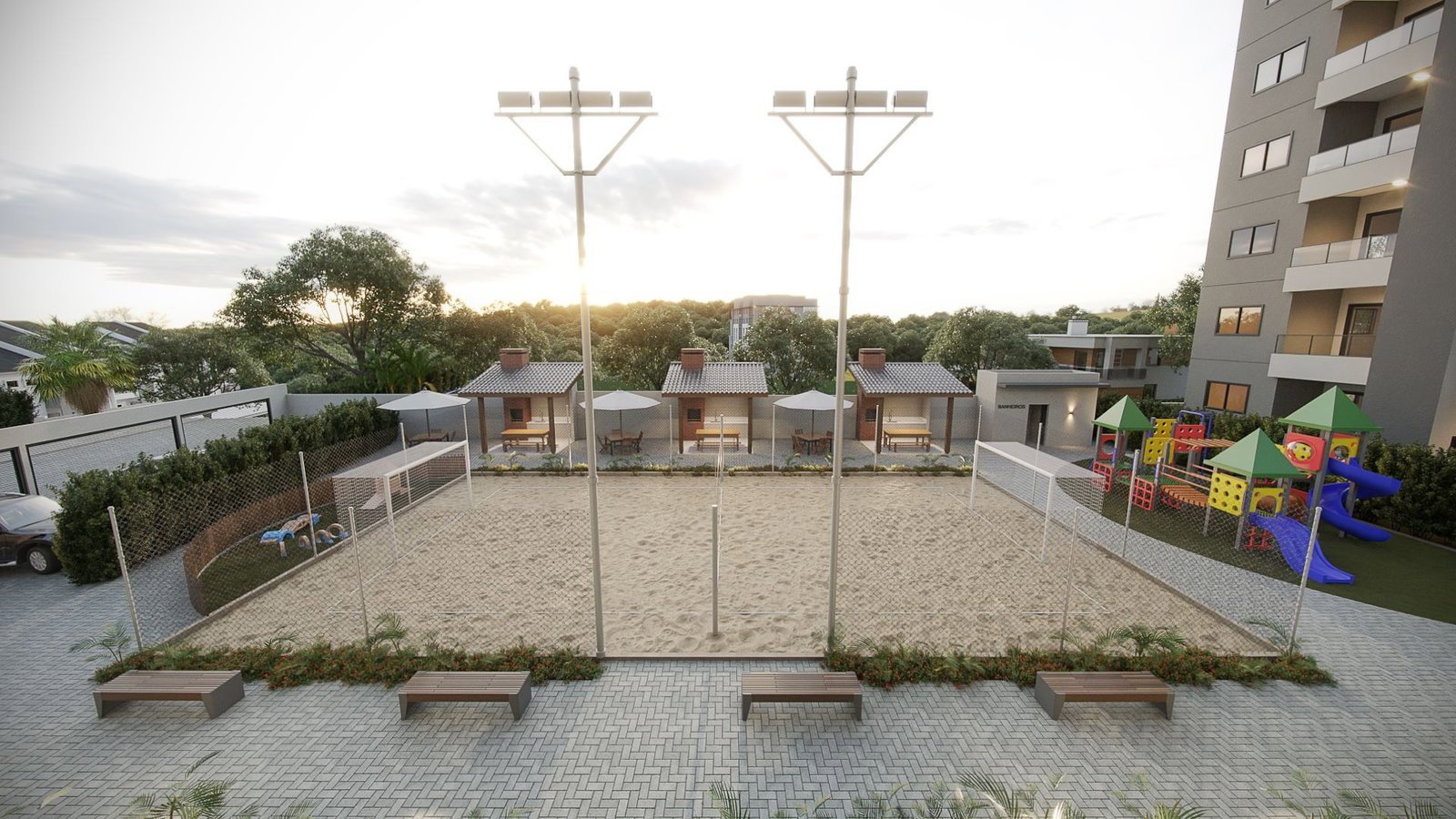 aplat-gc-green-coast-quadra-areia-02 Apartamento no Green Coast Home Resort em Navegantes (SC) | GC