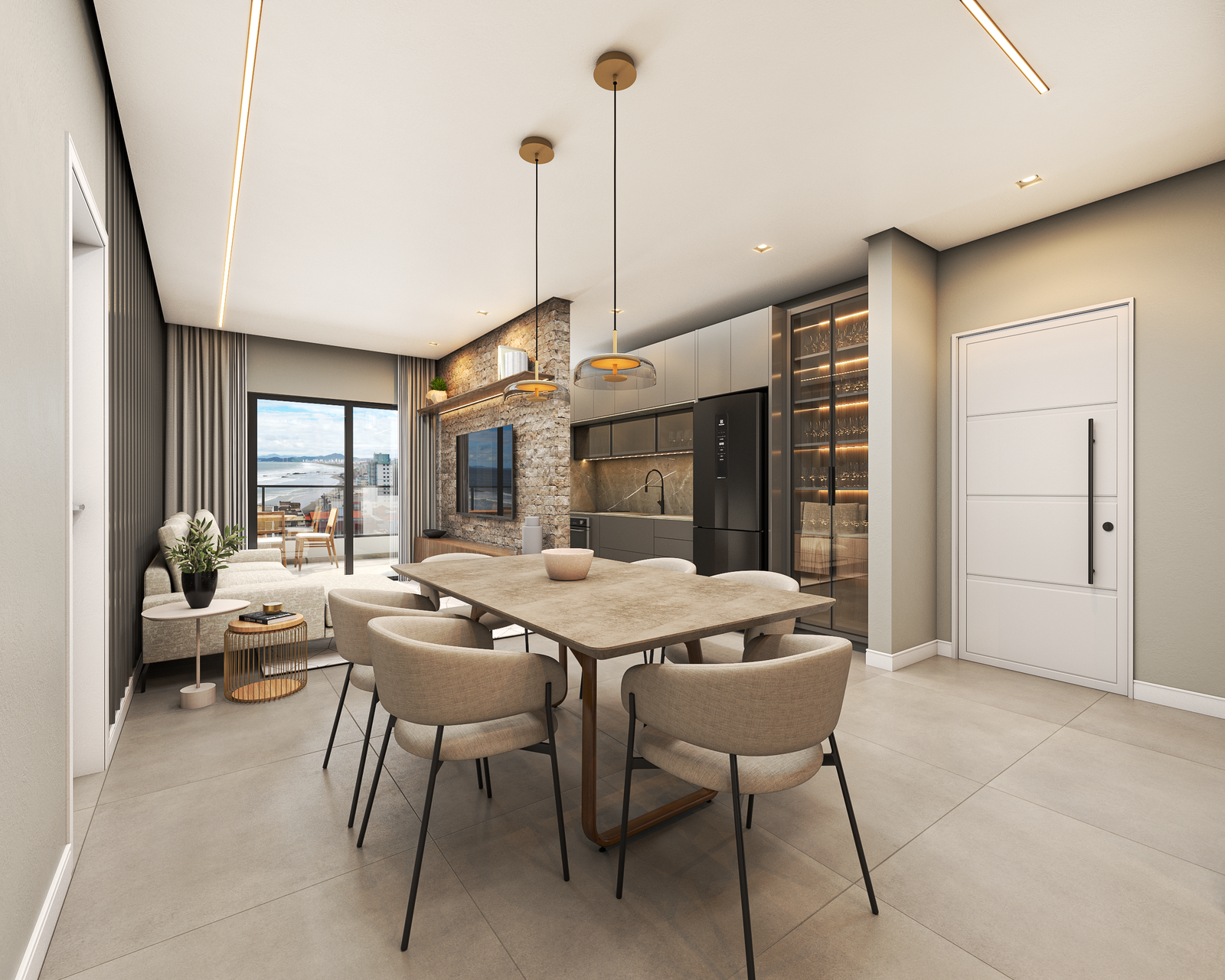 Apartamento no Palazzo Solarium em Navegantes (SC) | INBAU