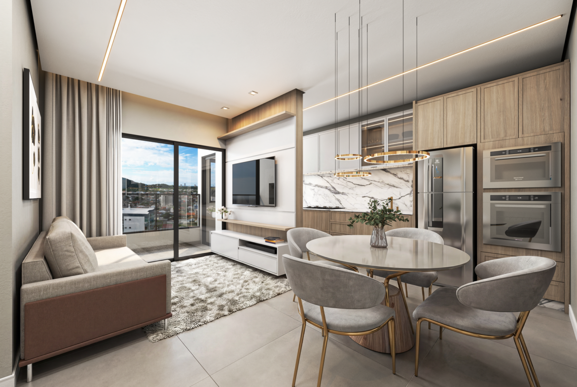 Apartamento no Palazzo Solarium em Navegantes (SC) | INBAU