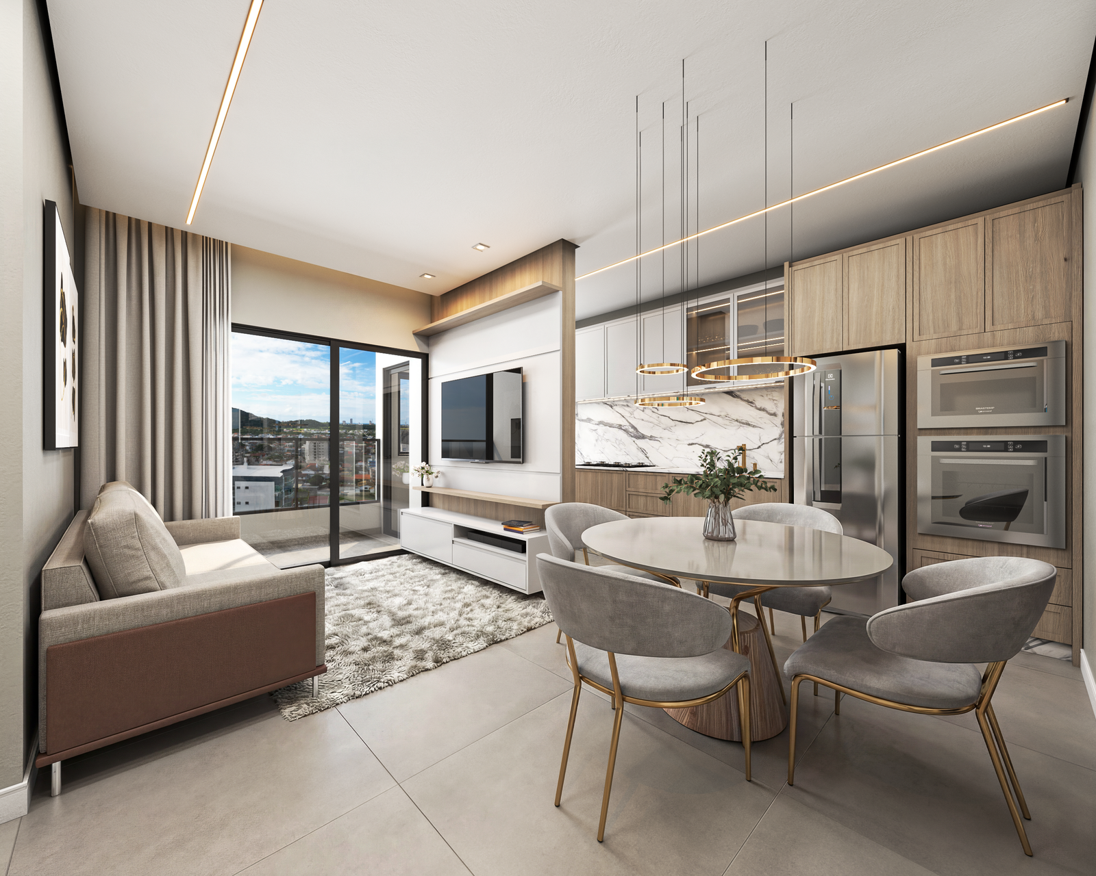 Apartamento no Palazzo Solarium em Navegantes (SC) | INBAU