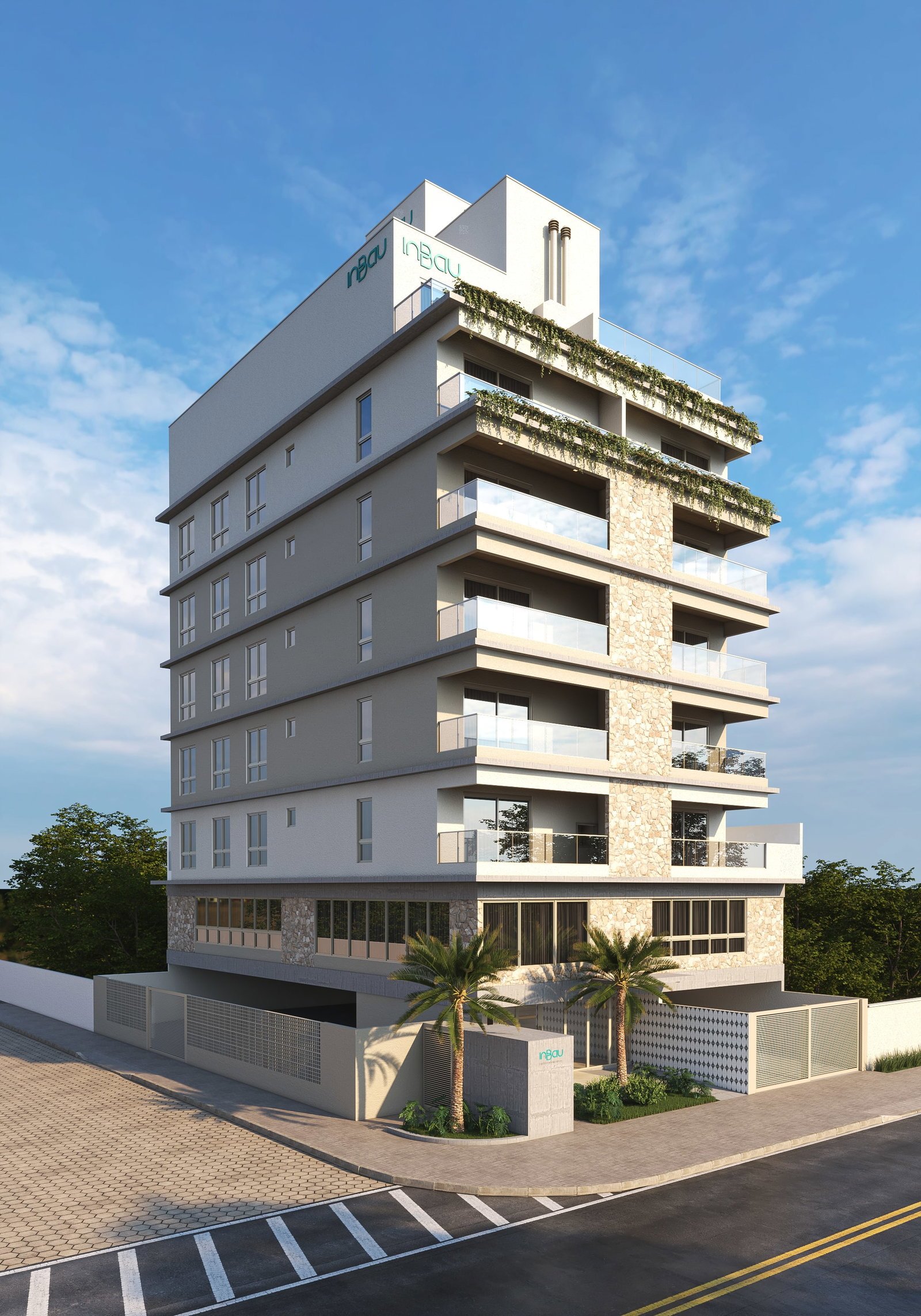 aplat-inbau-scenarium-fachada-01 Apartamento no Scenarium em Navegantes (SC) | INBAU