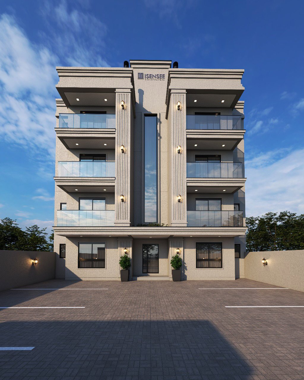 aplat-isensee-ilha-sol-fachada-01 Apartamento no Residencial Ilha do Sol em Navegantes | ISENSEE