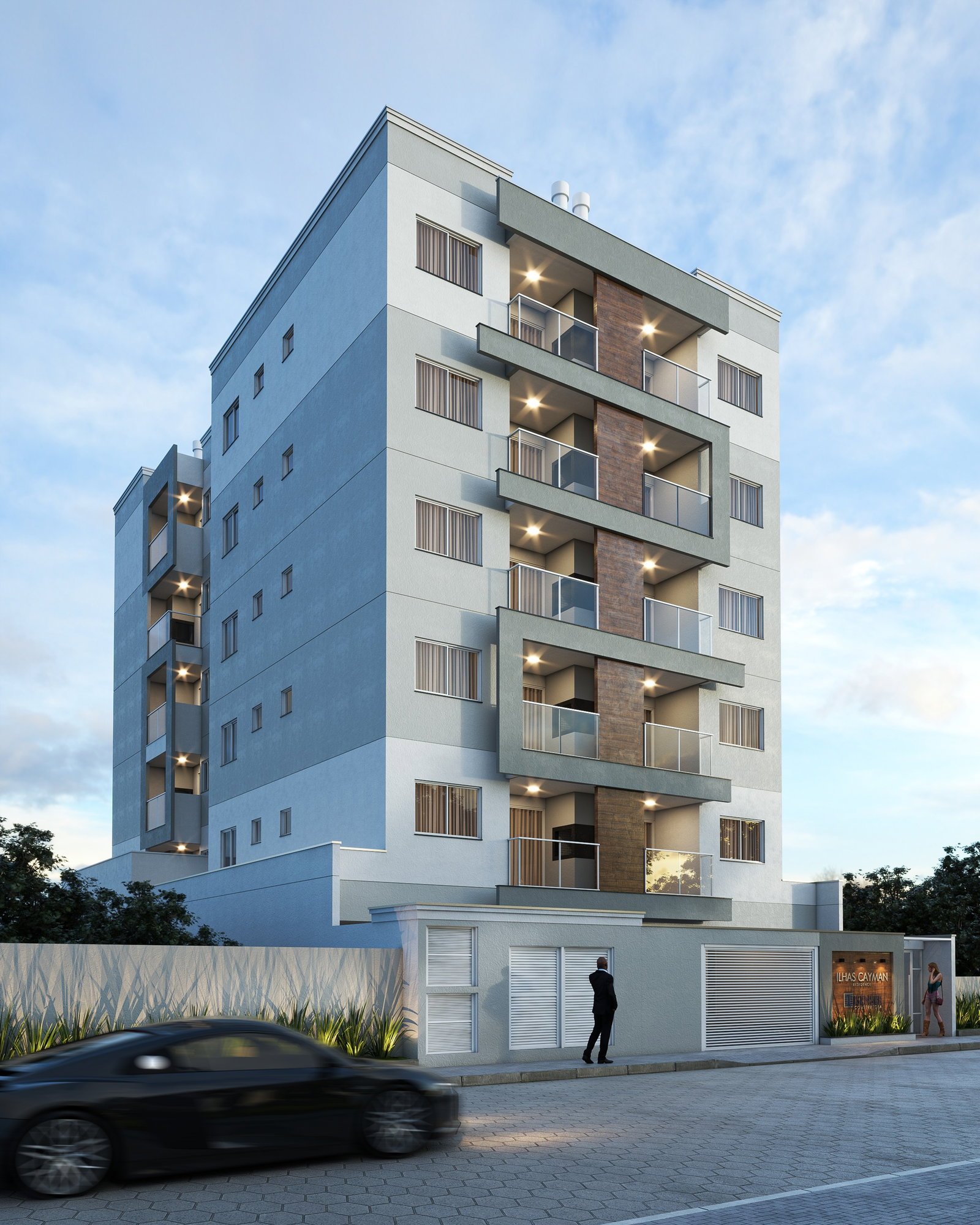 aplat-isensee-ilhas-cayman-fachada-02 Apartamento no Residencial Ilhas Cayman em Navegantes | ISENSEE