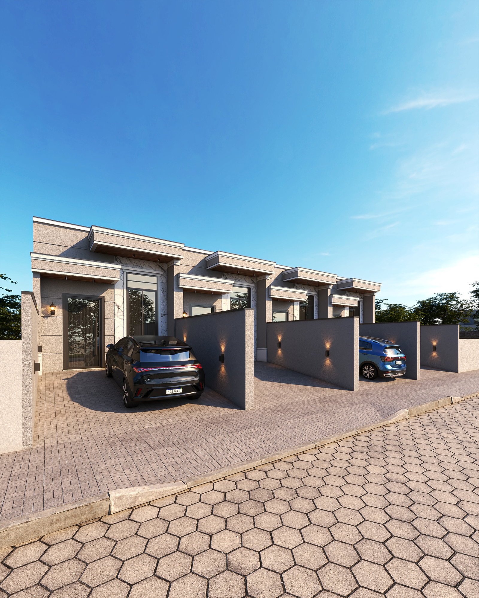 aplat-isensee-ilhas-veneza-fachada-03 Casa no Residencial Ilhas de Veneza em Navegantes | ISENSEE