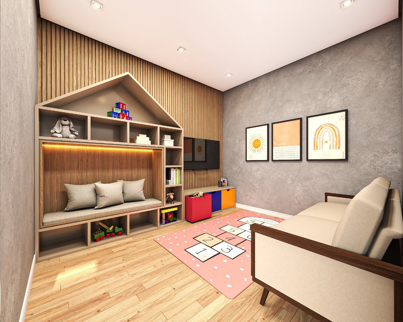 aplat-isensee-revine-lago-brinquedoteca-01 Apartamento no Residencial Revine Lago em Navegantes | ISENSEE