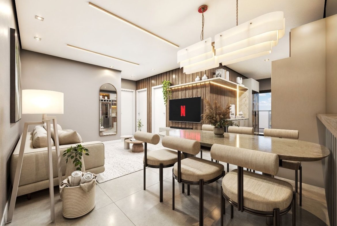 Apartamento no Residencial Revine Lago em Navegantes | ISENSEE