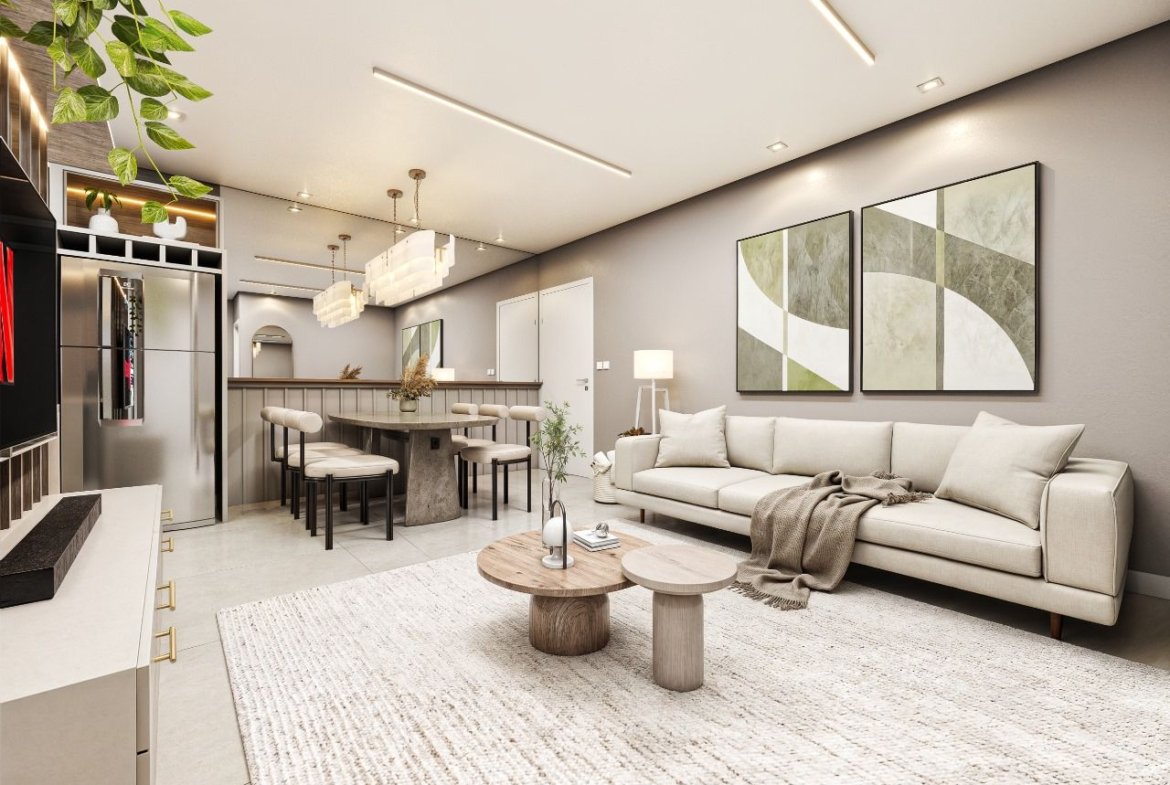 Apartamento no Residencial Revine Lago em Navegantes | ISENSEE
