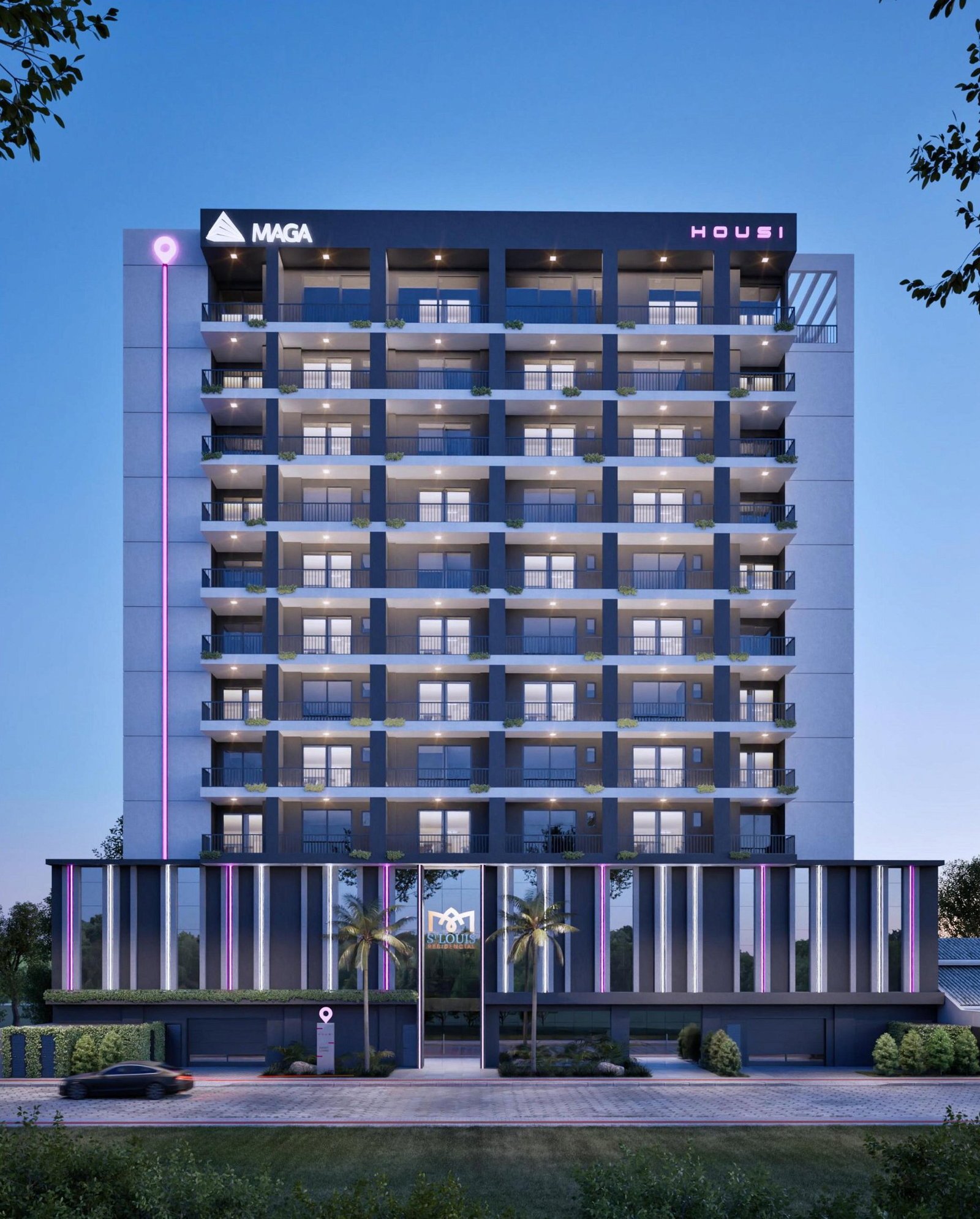 Apartamento no Saint Louis Residencial em Navegantes (SC) | MAGA