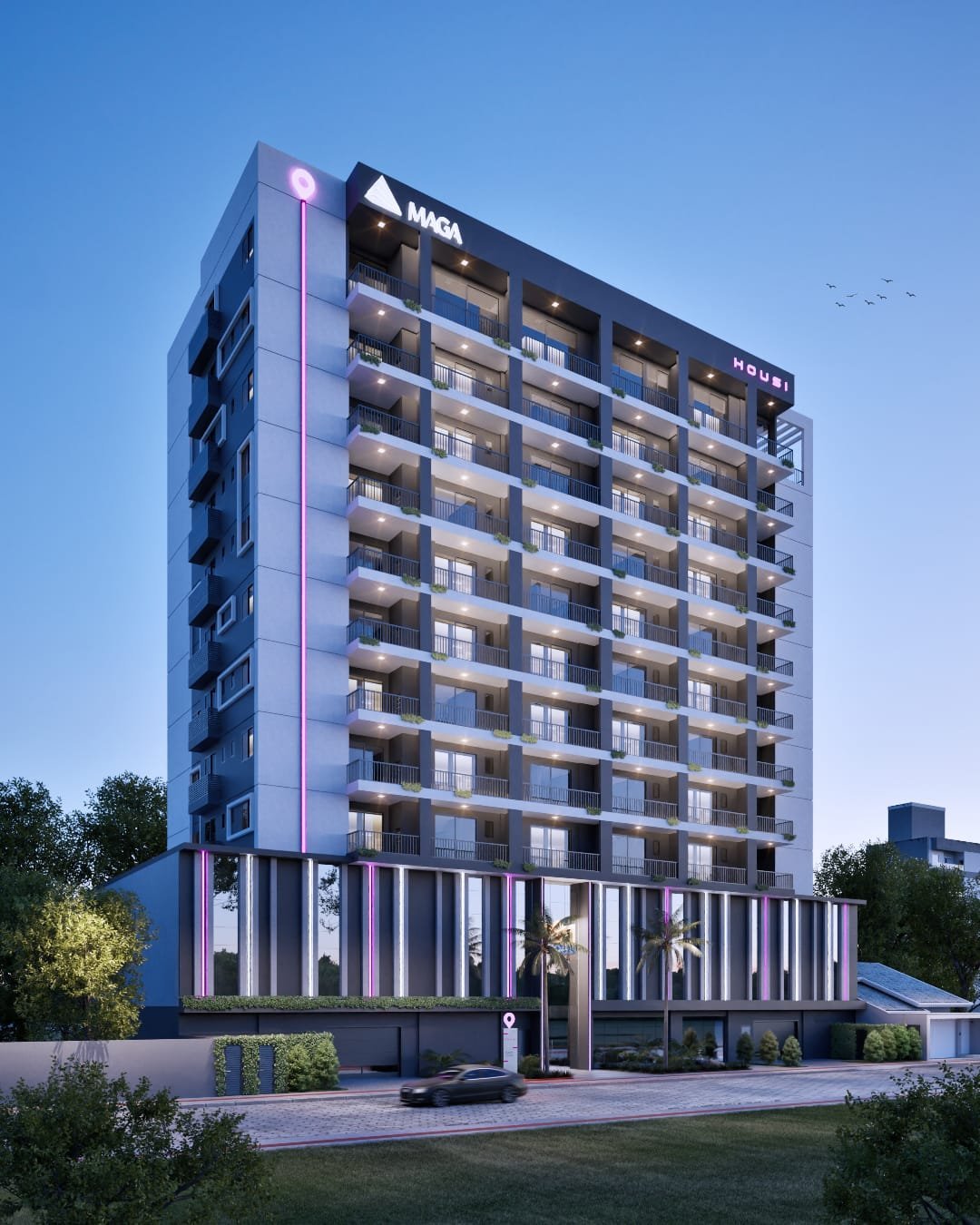 Apartamento no Saint Louis Residencial em Navegantes (SC) | MAGA