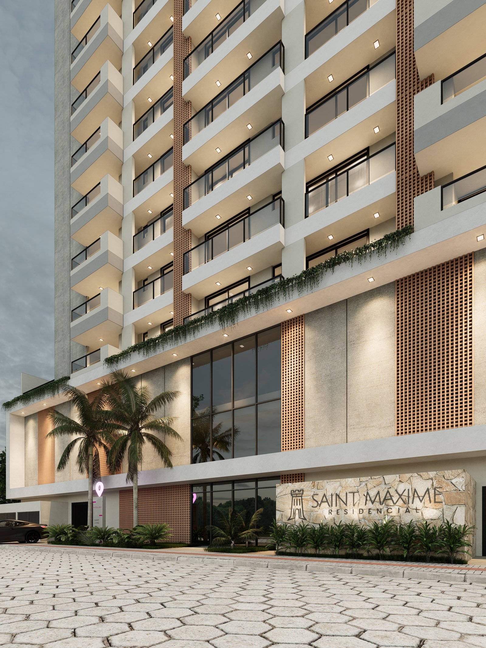 aplat-maga-saint-maxime-fachada-04 Apartamento no Saint Maxime Residencial em Navegantes (SC) | MAGA