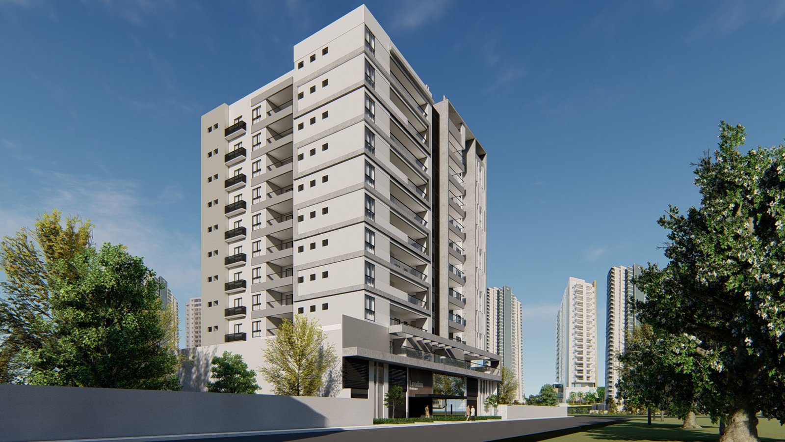 aplat-medeli-london-fachada-01 Apartamento no London Residence em Navegantes (SC) | MEDELI