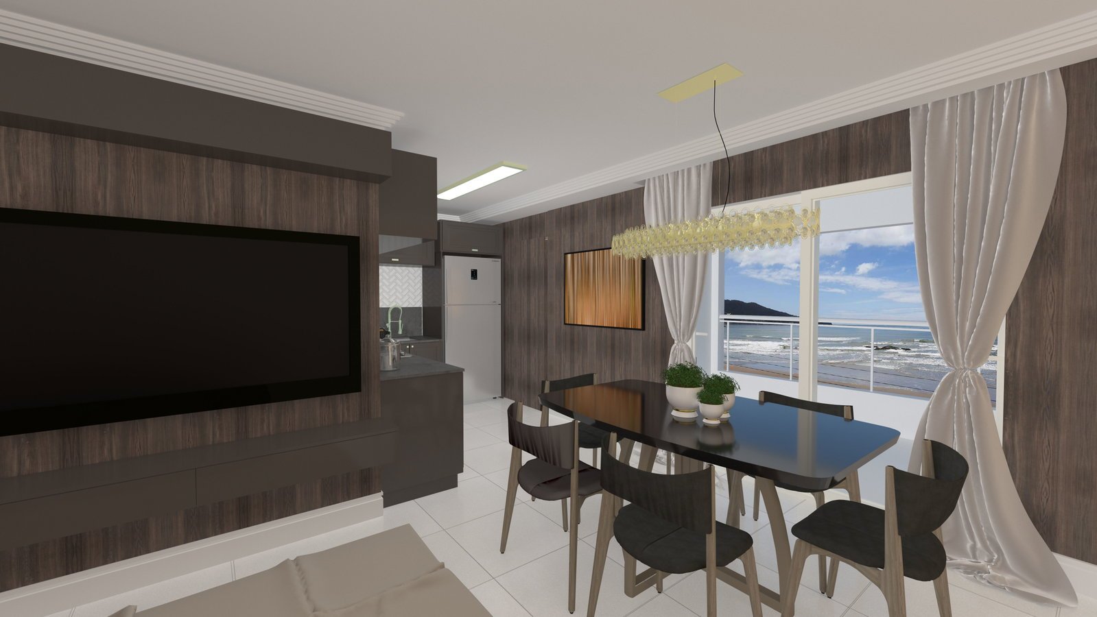 aplat-medeli-vienna-living-03 Apartamento no Vienna Residence em Navegantes (SC) | MEDELI