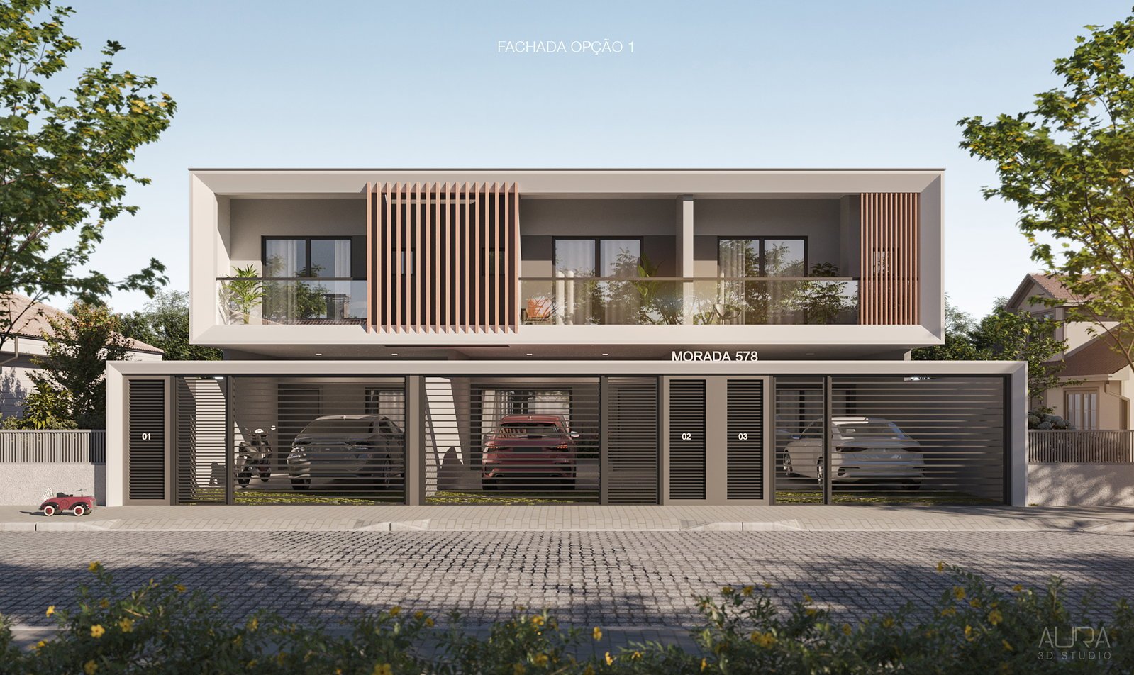 aplat-naveplan-morada-578-fachada-01 Casa no Morada 578 Residence em Navegantes (SC) | NAVEPLAN