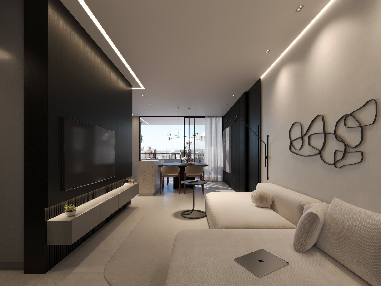 aplat-naveplan-novara-living-01 Apartamento no Novara Residence em Navegantes (SC) | NAVEPLAN