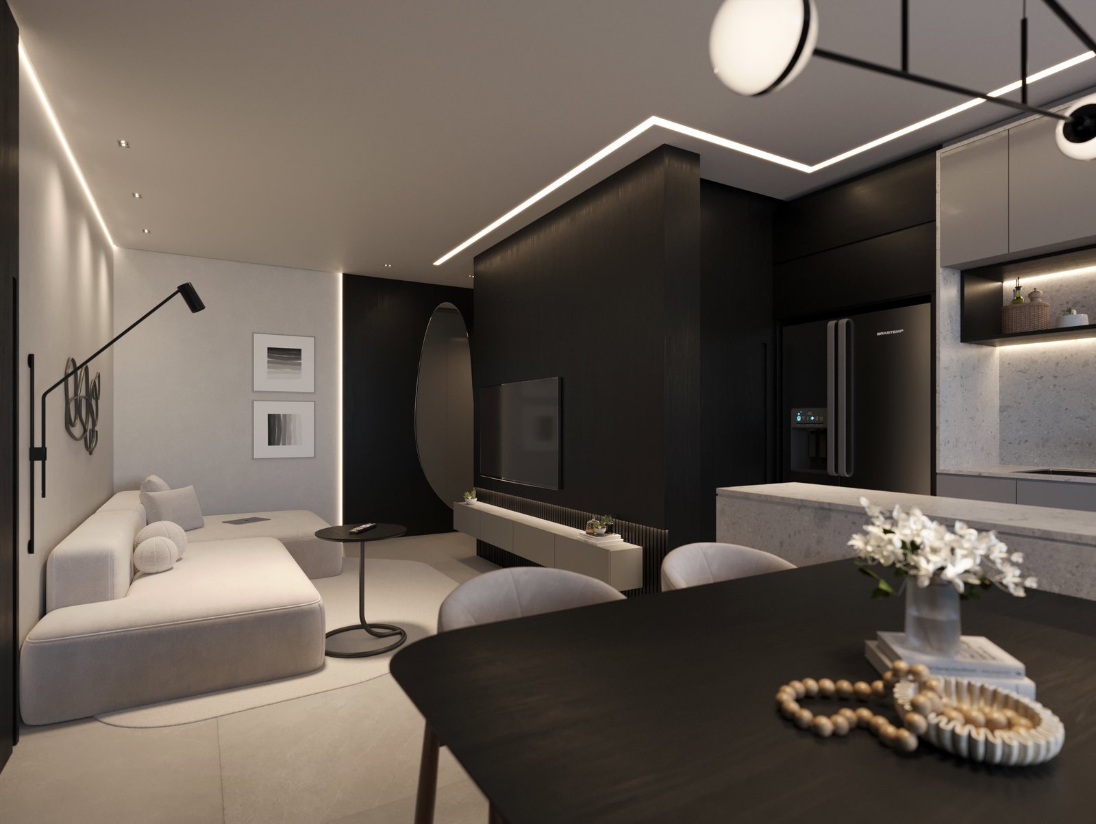 aplat-naveplan-novara-living-02 Apartamento no Novara Residence em Navegantes (SC) | NAVEPLAN
