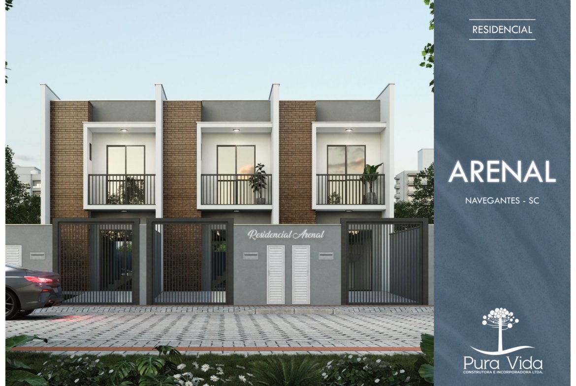 Casa no Residencial Arenal em Navegantes (SC) | PURA VIDA