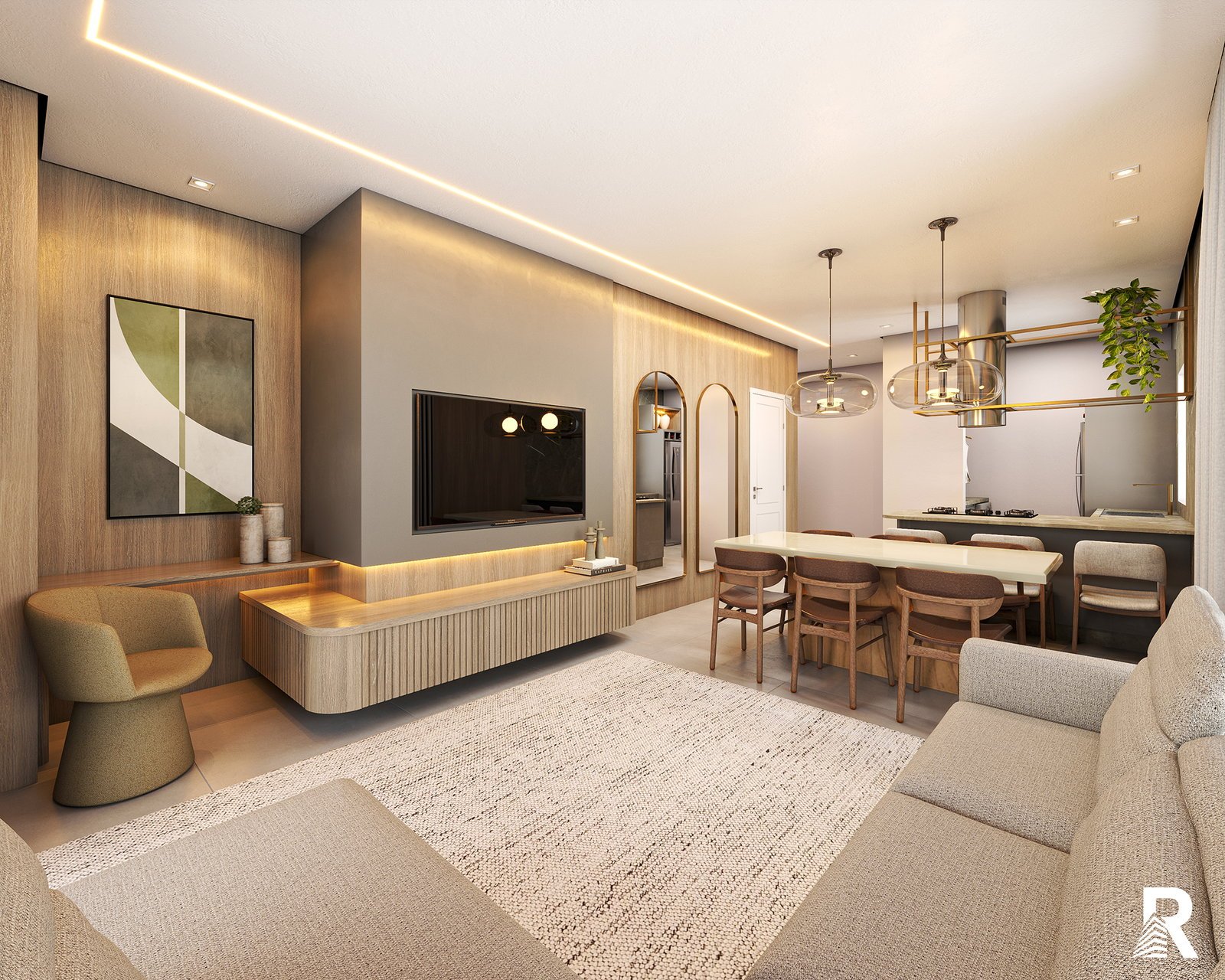Apartamento no Residencial Lume em Navegantes (SC) | RANGHETTI