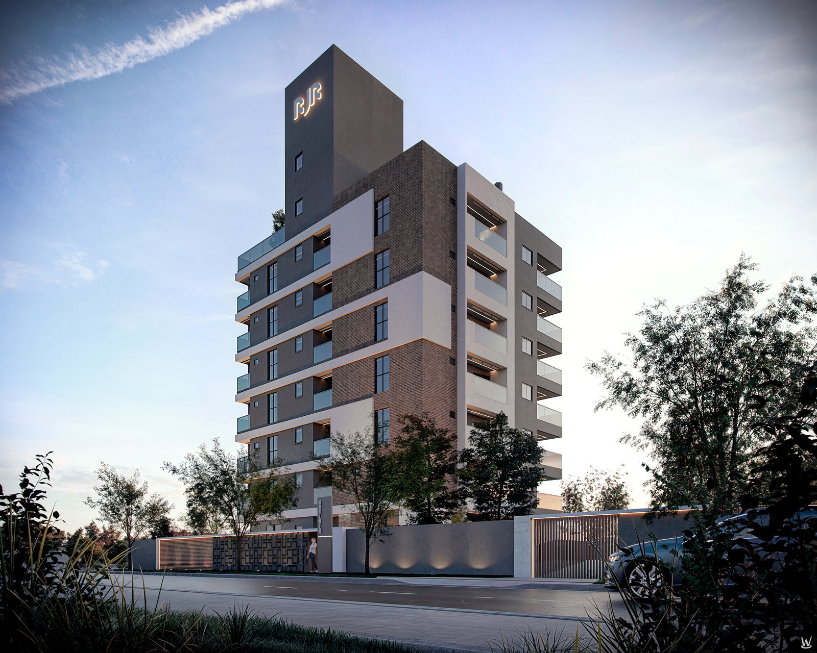 aplat-rjr-americas-fachada-01 Apartamento no Residencial Américas em Curitiba (PR) | RJR