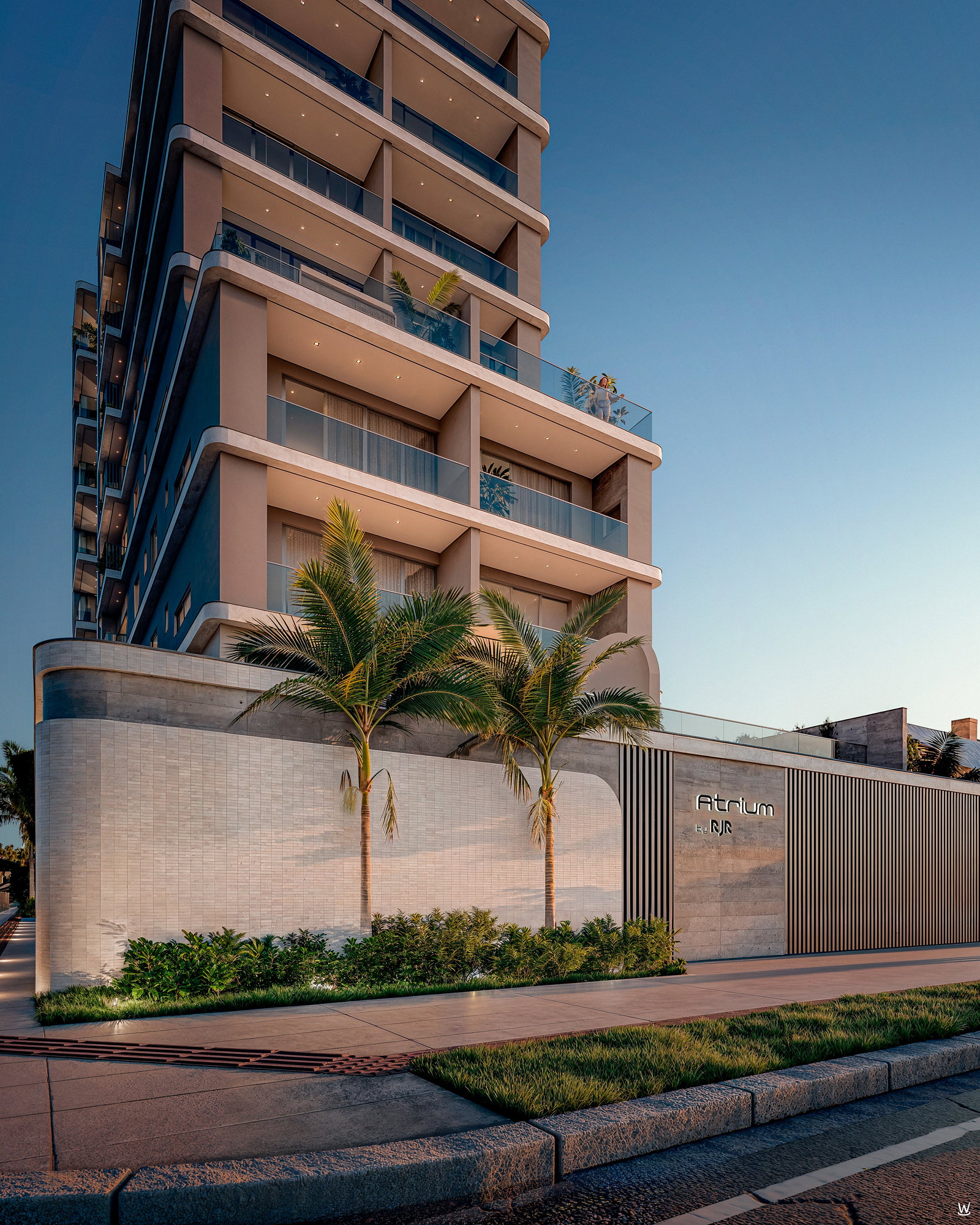 aplat-rjr-atrium-fachada-05 Apartamento no Residencial Atrium em Navegantes (SC) | RJR