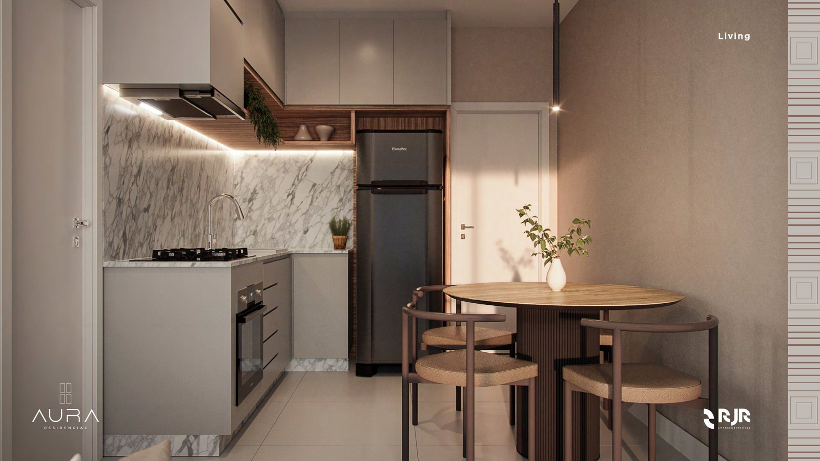 aplat-rjr-aura-cozinha-01 Apartamento no Residencial Aura em Navegantes (SC) | RJR