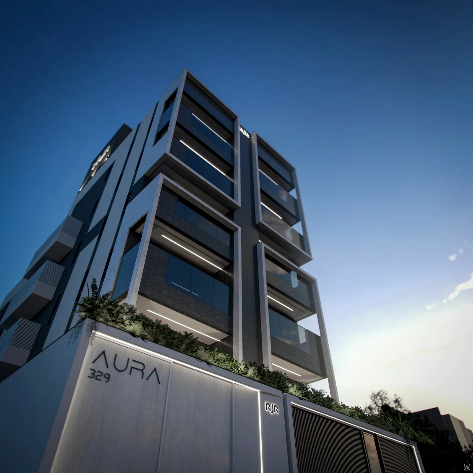 aplat-rjr-aura-fachada-01 Apartamento no Residencial Aura em Navegantes (SC) | RJR